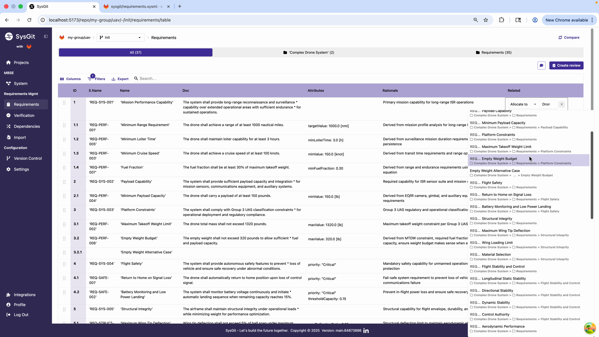 Hierarchical allocation paths